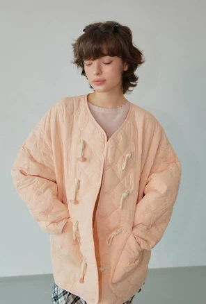 W Concept Ribbon Quilting Jumper