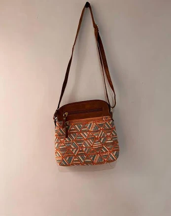 Boho Chic Jute Crossbody Bag