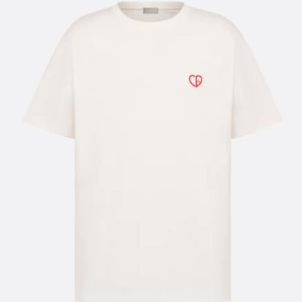 DIOR Men's CD Heart Relaxed-Fit Cotton Jersey T-Shirt
