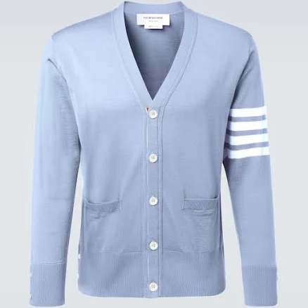 Thom Browne Men's Wool Cardigan Sweater