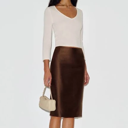 Reformation Fleur Linen Skirt