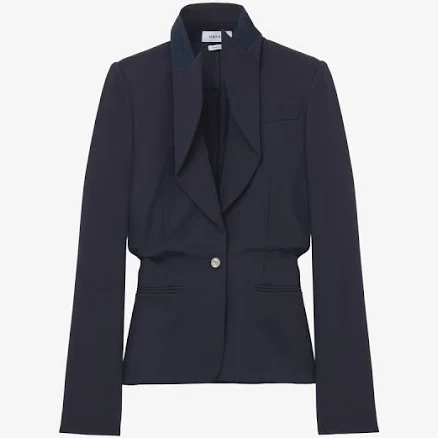 McQueen Women's Folded Lapel Single-Breasted Jacket