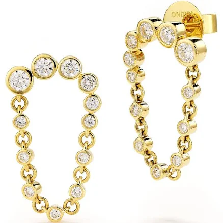 Ellipse Link Earrings