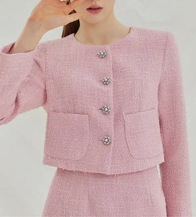 "IvanaHelsinki Aina Tweed Jacket" by W Concept
