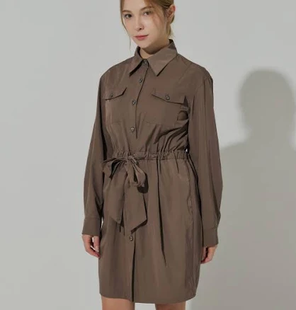 Bellema Two-way Wind Shirt Dress