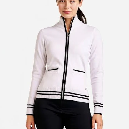 Scarlet Zip Cardigan