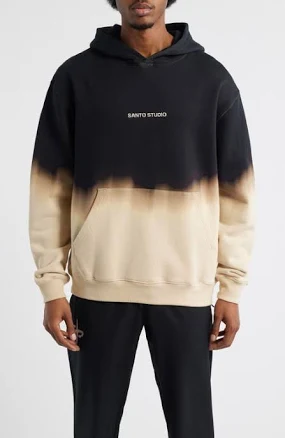SANTO STUDIO Men's Twitch Edition Gradient Fleece Hoodie