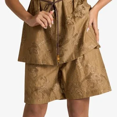 Women's Damask Shorts