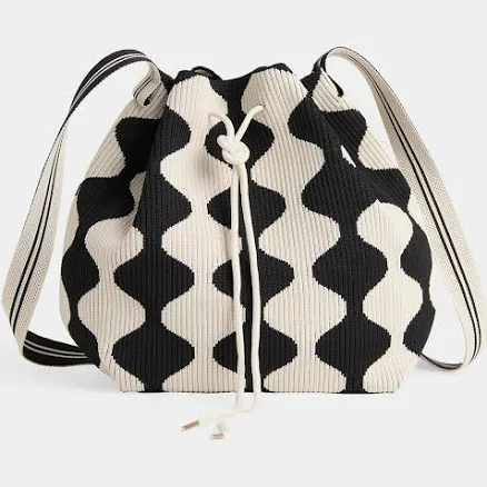 Addie Printed Stripe Crossbody