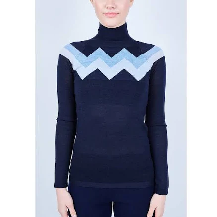 L'ETOILE Sport Women's Merino Wool Turtleneck Sweater