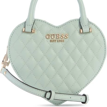 GUESS Atabey Heart-Shaped Crossbody Bag