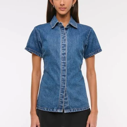 Abercrombie & Fitch Women's Denim Shirt