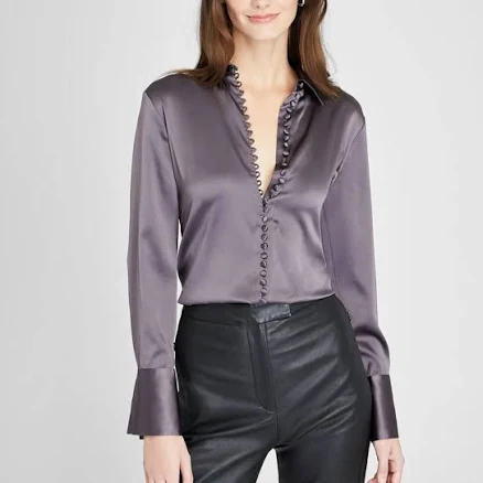 Silk Charmeuse Shirt