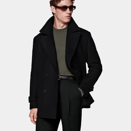 Suitsupply Men's Wool Peacoat