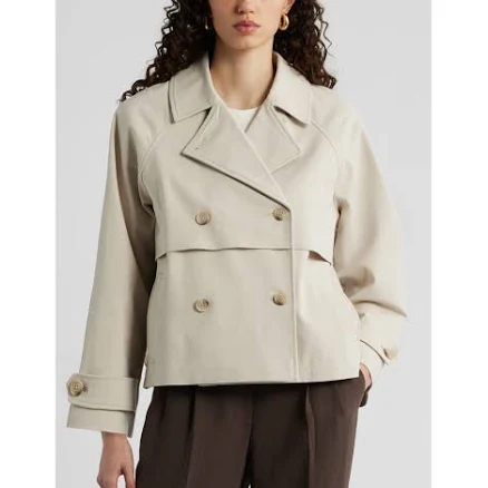 Nordstrom Stretch Cotton Trench Coat