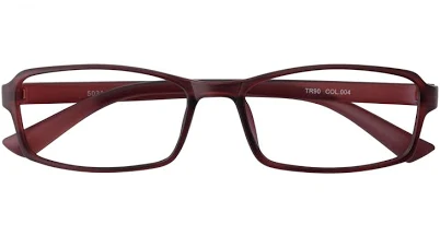 Rectangle Red Eyeglasses - FP2281 Wing