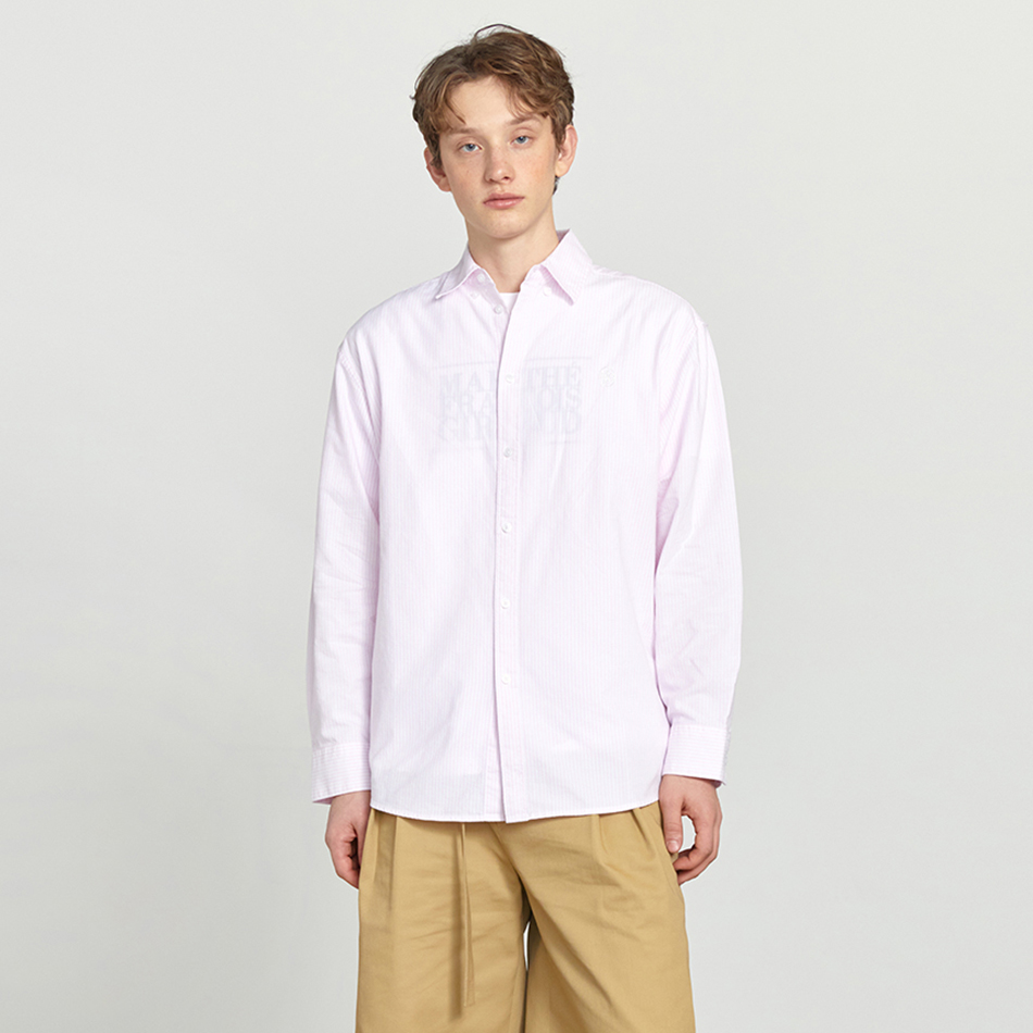 MARITHÉ FRANÇOIS GIRBAUD EMBROIDERY OXFORD SHIRT