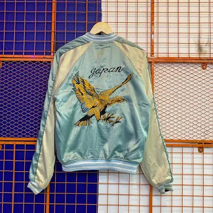Sukajan Reversible Velvet Souvenir Jacket