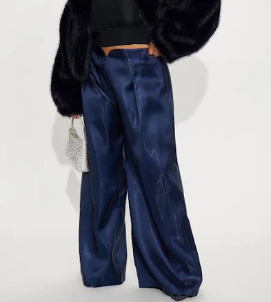 Fashion Nova Rosey High Rise Wide Leg Pants