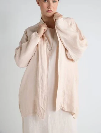 Garbolino Linen Mesh Drape Jacket