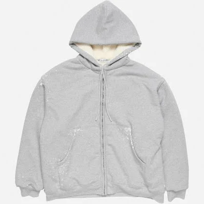 Acne Studios Vintage Fleece Logo Hoodie