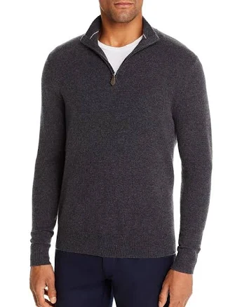 Bloomingdale's Men's Cashmere Half-Zip Sweater