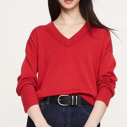 Banana Republic Women's Merino V-Neck Sweater