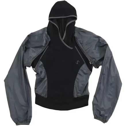 Ojos Two-Way Hoodie Bolero