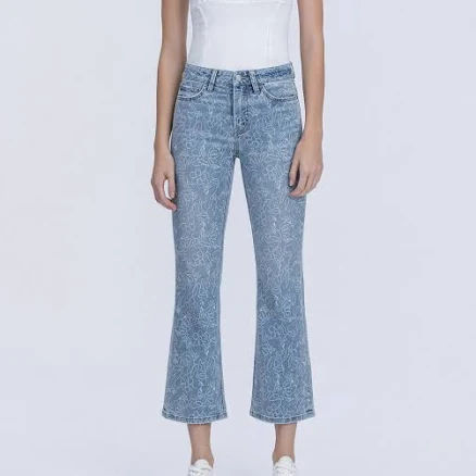 Vervet High Rise Crop Jeans