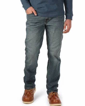 George Men's Slim Fit Bootcut Jeans