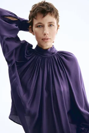 H&M Ladies Draped Blouse