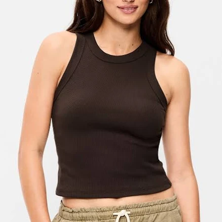 Old Navy Women's Snug Crop Tank Top