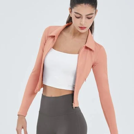 Zero Collar Crop Jacket