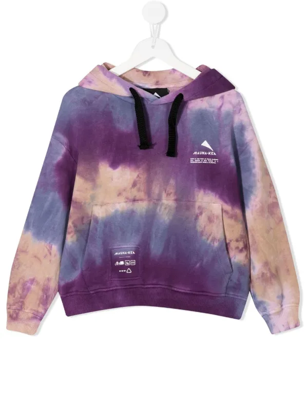 Tie-dye Print Hoodie