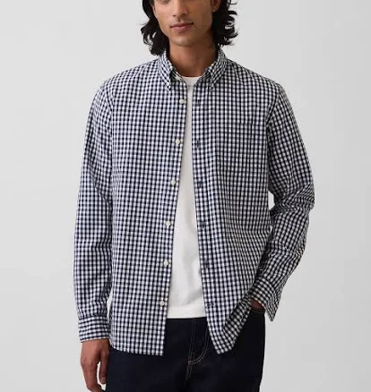 Gap Men's Organic Cotton Poplin Classic Shirt