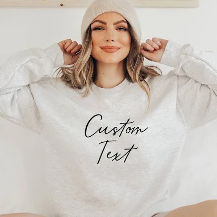 Personalized Crewneck Sweatshirt
