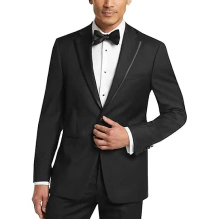 Calvin Klein Men's Slim Fit Wool Tuxedo Jacket
