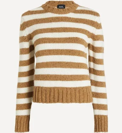 A.P.C. Women's Striped Wool Sweater