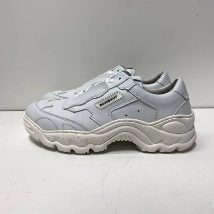Rombaut White Boccaccio Ii Trainers Shoes Sz 8.5