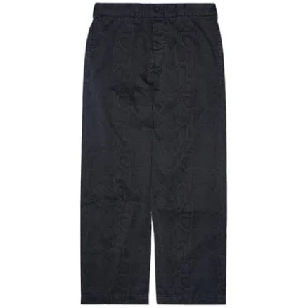 Supreme Snake Print Chino Pant "Charcoal"