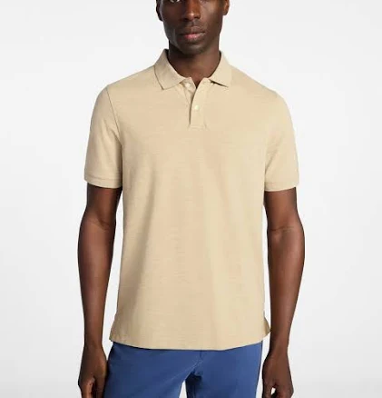 George Men's Classic Fit Pique Polo with Short Sleeves