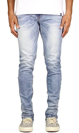 Hyper Denim Men's Stack Zipper Jeans