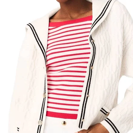 Maje Women's Cable-Knit Wool Cardigan