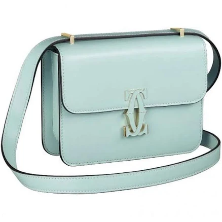 Cartier Mini Leather Double C de Cartier Chain Bag