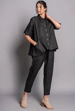 Oversized Linen Lounge Set