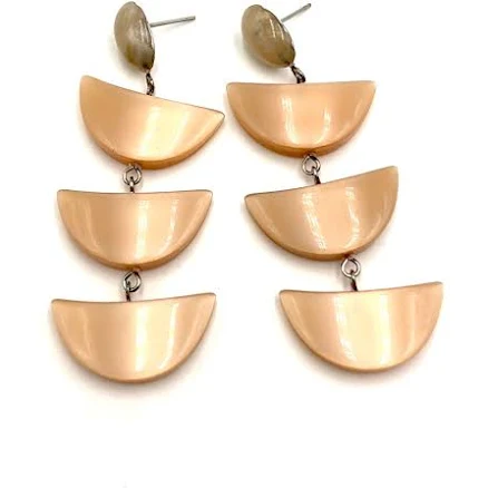 Crescent Moonglow Earrings