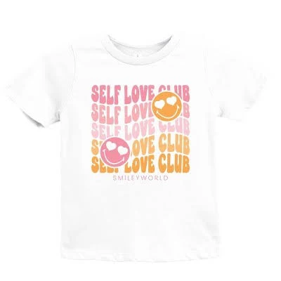 Smileyworld Self Love Club Wave Short Sleeve Tee