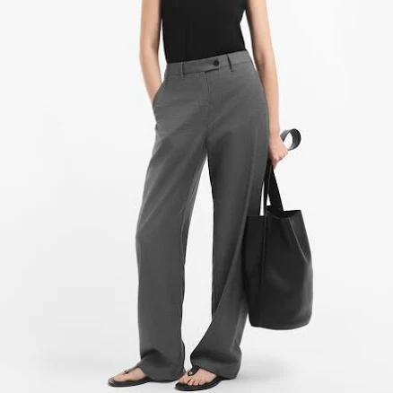 CO's Tailored Straight Wool Pants