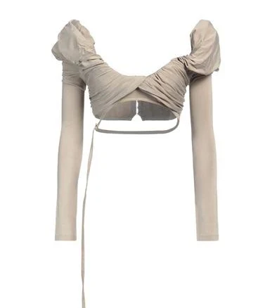 Jacquemus Le Haut Spalla Off-Shoulder Blouse
