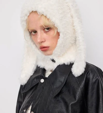 BUNNY EAR FUZZY Balaclava